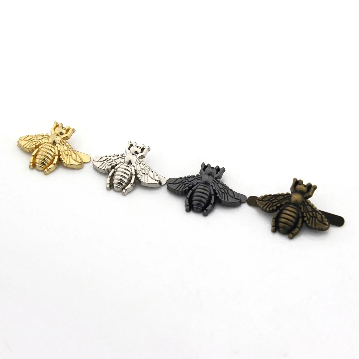 2pcs Metal Bee Shape Decoration Buckle New Style Bag Clip Clasp Hardware for Leather Craft Handbag Shoe DIY Accessories | Дом и сад