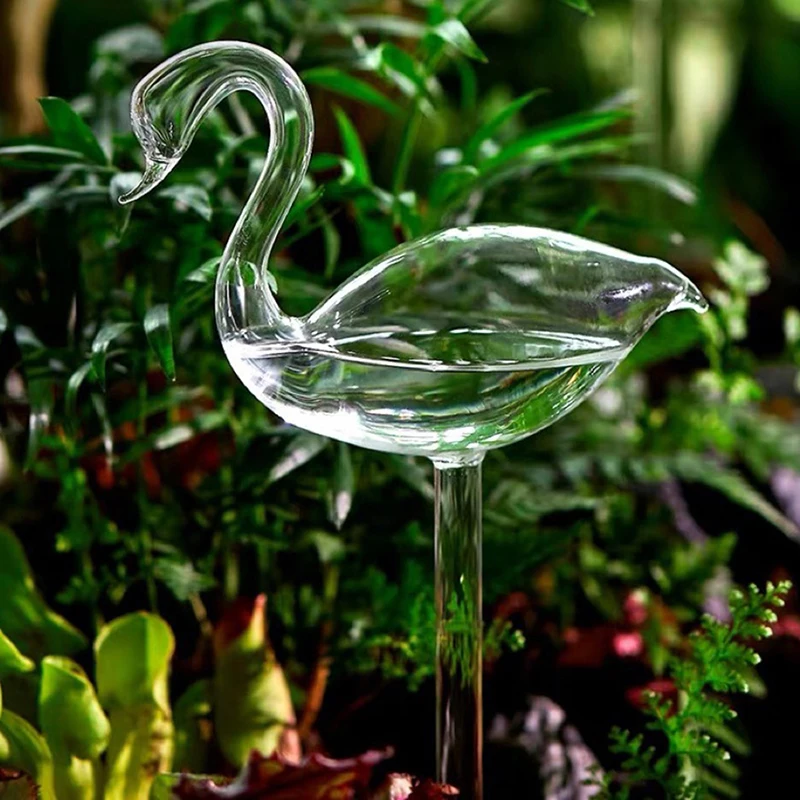 1Pcs Automatic Watering Globe Plant Flower Water Bulbs Animal Shape Glass Home Decor Garden System Self Device | Дом и сад