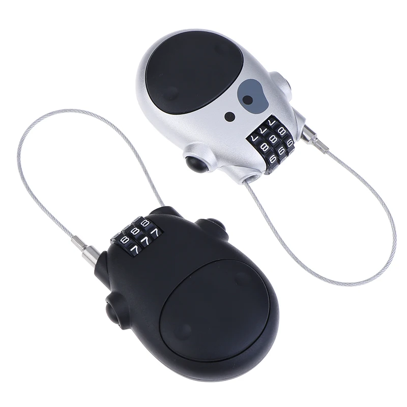 Новый случайный навесной замок для багажа с паролем металлический выдвижной