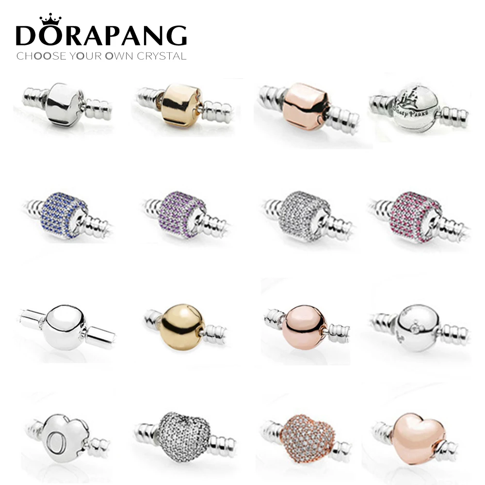 

Новый 100% 925 стерлингового серебра ювелирные изделия классический цепь для головы круглой формы в форме сердца циркониевый зажим Buttun мульти ...