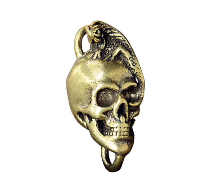 Винтажное Латунное ремесло ручной работы сделай сам облегающее украшение