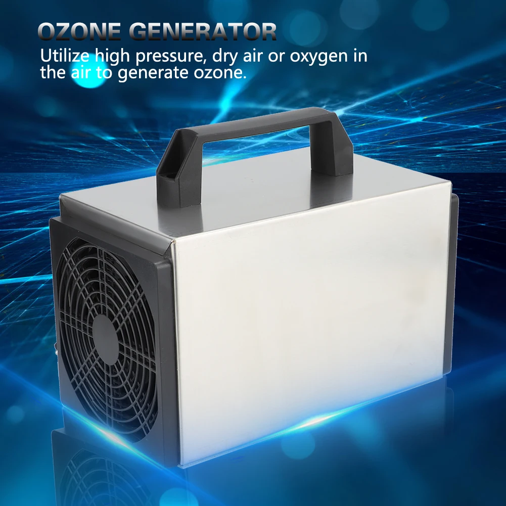 barato 20 G/h Interruptor De Temporização Ozonizador Purificador De Ar Gerador De Ozônio Limpador De Ozonizador Doméstico Máquina De Desinfecção Portátil Plugue Ue 250v