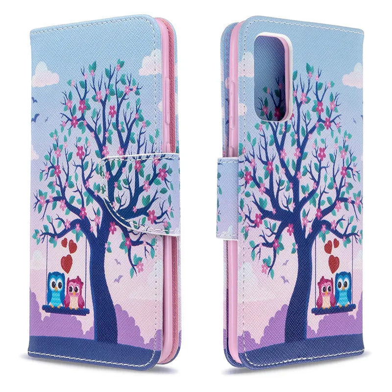 Чехол книжка для Samsung S20 Ultra чехол бумажник из искусственной кожи подставка Galaxy Plus