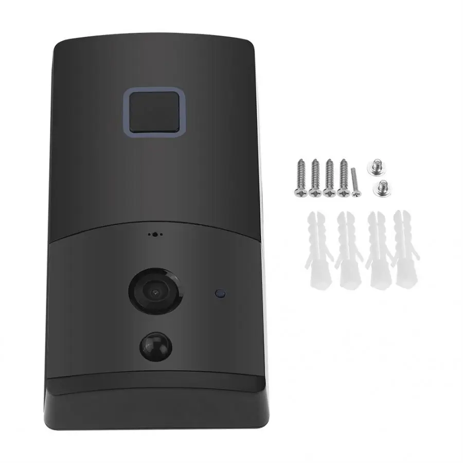 Двусторонний голосовой дверной звонок Wi Fi видеодомофон 720P HD беспроводной IP умный