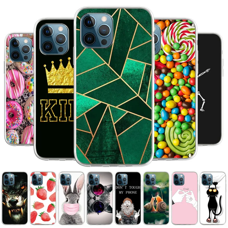 

For iPhone 11 Case TPU Sillicon Case For iPhone 12 Pro Max 7 8 Plus XR XS Max Cover for iPhone 11 Pro Max XS 6S SE 2020 Fundas