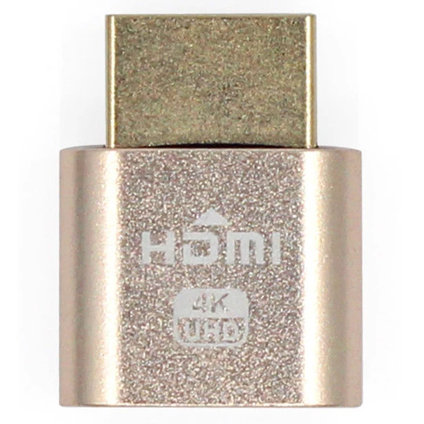 VGA адаптер виртуального дисплея HDMI DDC EDID пустышка без головы призрак эмулятор