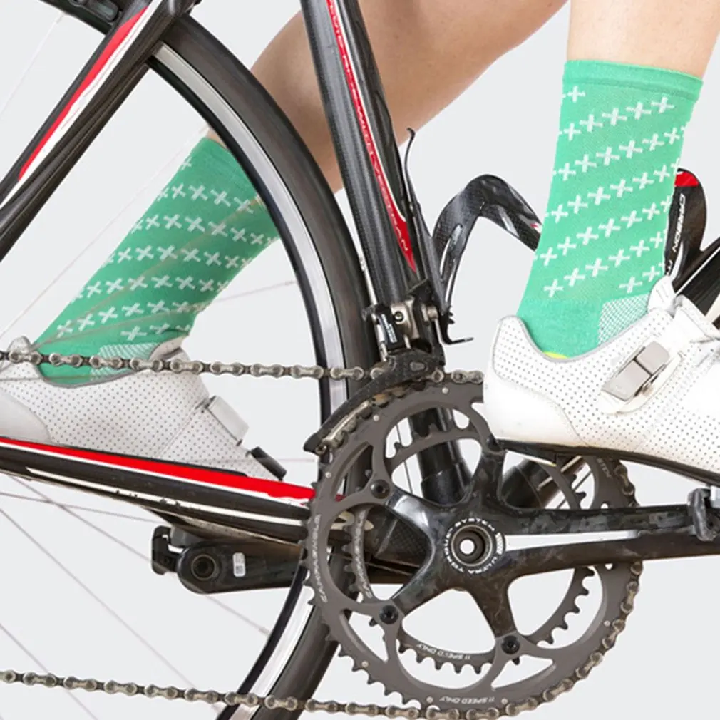 2020 Популярные Дышащие носки для велоспорта мужские женские шоссейного