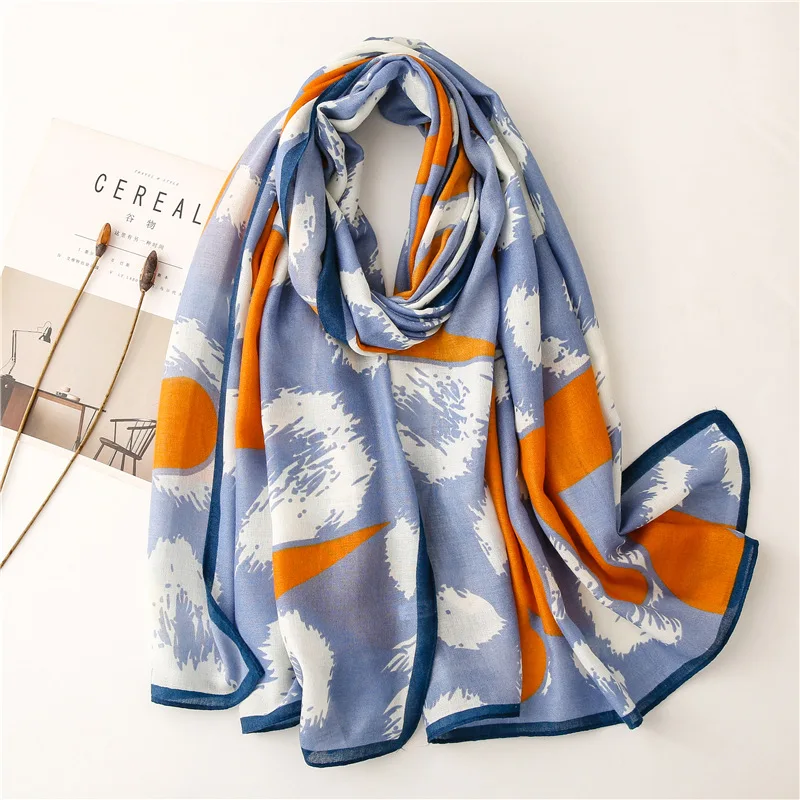 

Women Colorful Soft Neck Scarf Best Color Match Design Blanket Wrap Office Lady Shawl NEW [6821]