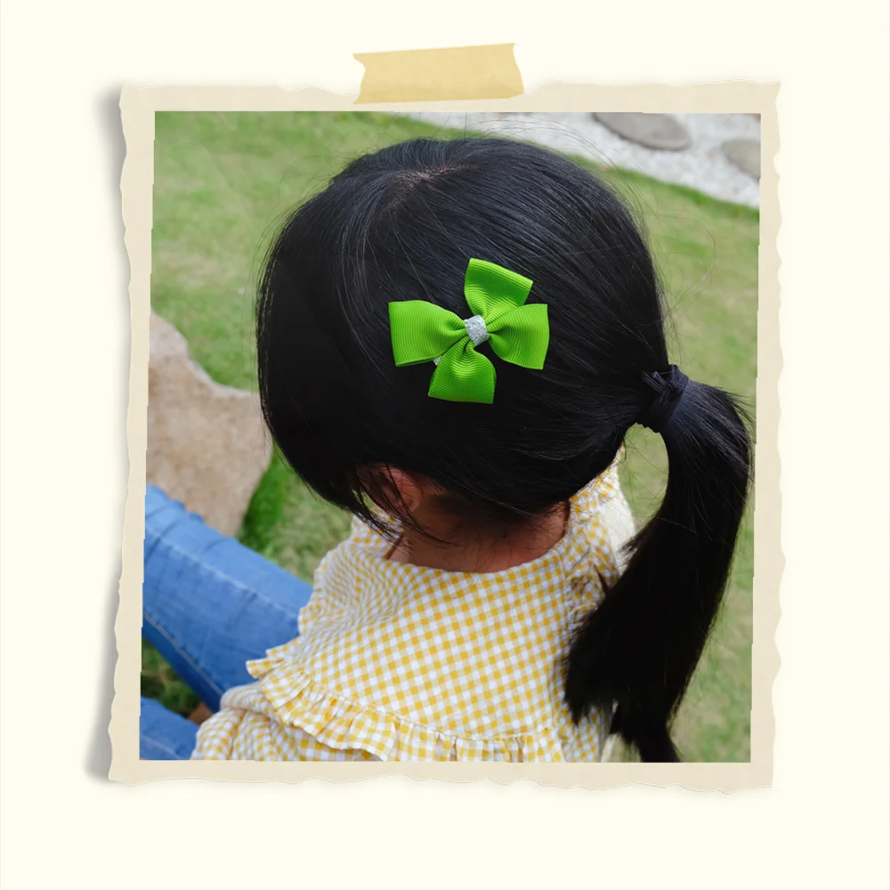 2 шт./компл. милые для девочек детей с бантом цветочным рисунком детские заколки