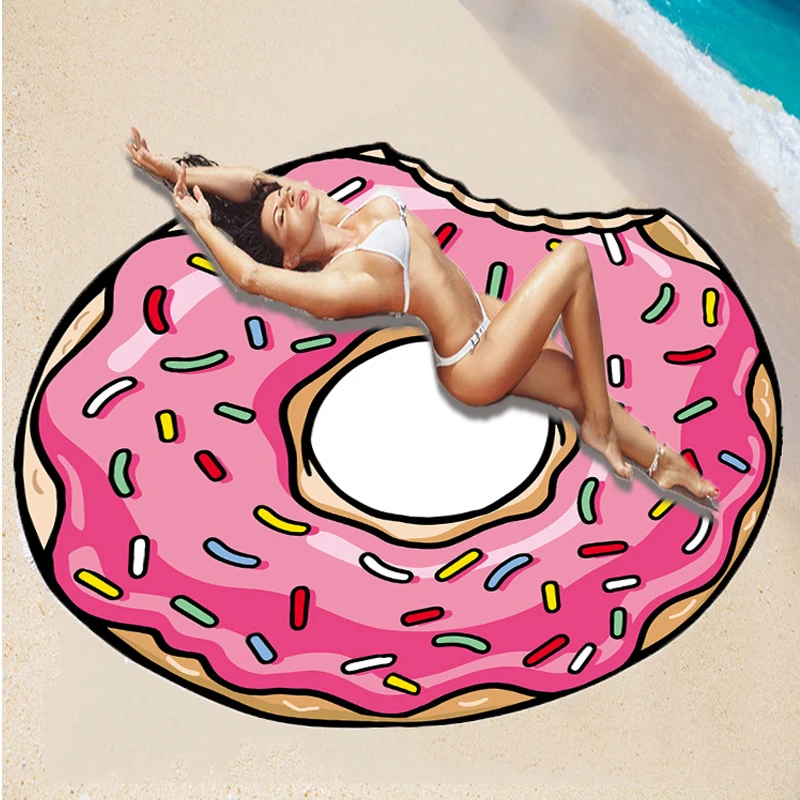 Наружная портативная накидка для купальника гобелен гамбургер фруктовый принт