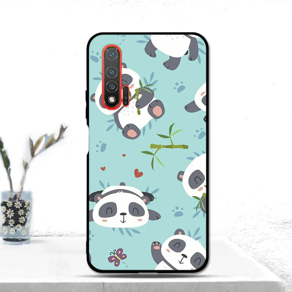 Чехол-бампер для Huawei Nova 6 Милый Мягкий ТПУ силиконовый защитный чехол 5G чехлы