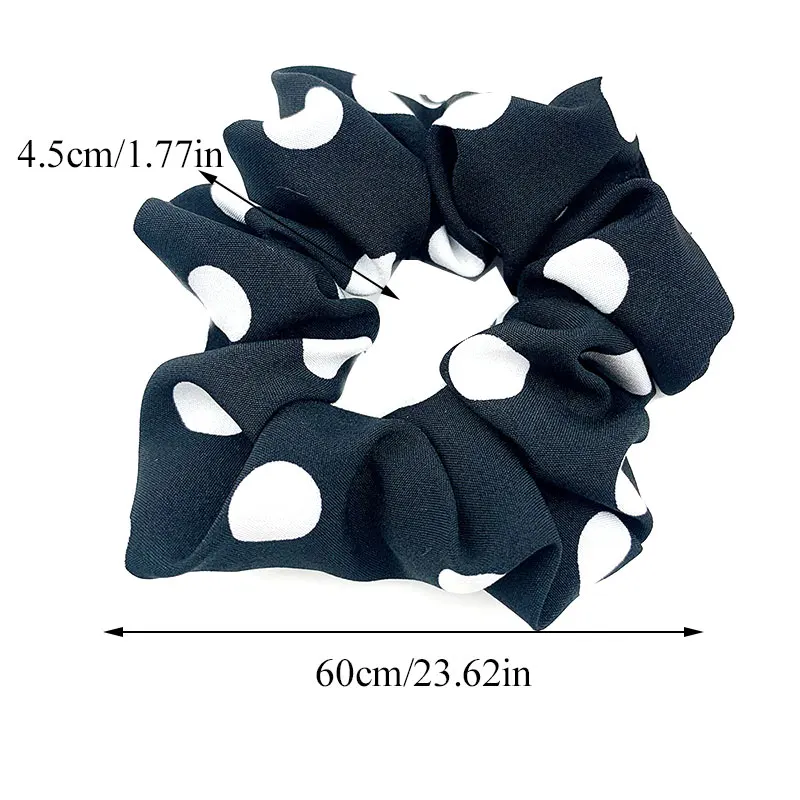 Резинки для волос женские в горошек эластичные заколки хвоста резинки Корейском
