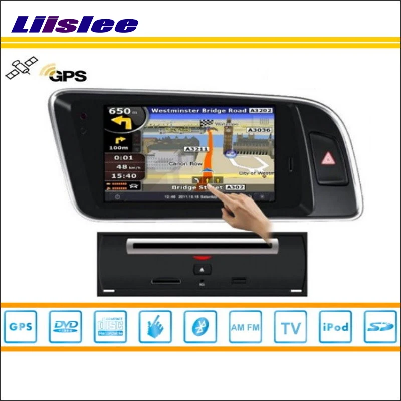 

For Audi Q5 2009~2013 Car S100 Multimedia System Radio Stereo CD DVD TV GPS Map Navigation HD Touch Screen