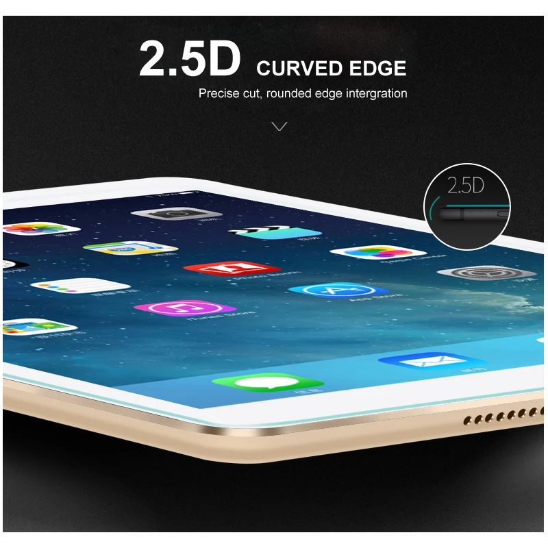 [В 2 упаковках] ультрапрозрачное закаленное стекло для экрана iPad Air 4 10 9 дюйма 0 3 мм