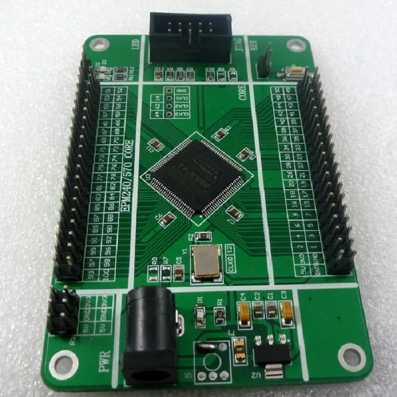 Системная плата ALTERA MAX II EPM240 FPGA CPLD макс. модуль обучения оценки EPM240T100C5N JTAG PLD MCU IC|ic