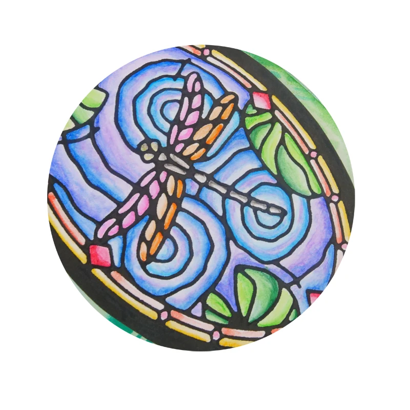 Красочная красивая стрекоза для резки металла штампы альбом сделай сам