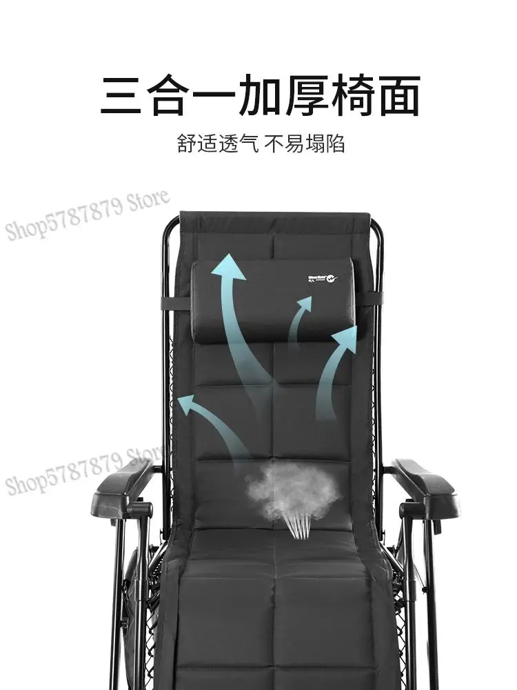 Folding lounge chair lunch break nap backrest leisure bed portable home office lazy sofa |