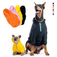 clothes for large dogs winter warm fleece dog hoodies fashion french bulldog doberman jacket coats for big dogs ropa para perro