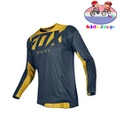 Детская футболка для мотокросса, горнолыжная футболка для команды, Детская футболка для горного велосипеда huup fox, быстросохнущая футболка, футболка для горного велосипеда