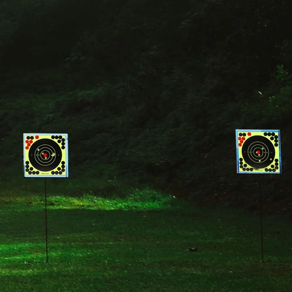 

10/5pcs Hunting Splatter Flower Objective Colorful Targets Stickers Shoot Target Adhesive Reactivity Aim Shoot Target Training