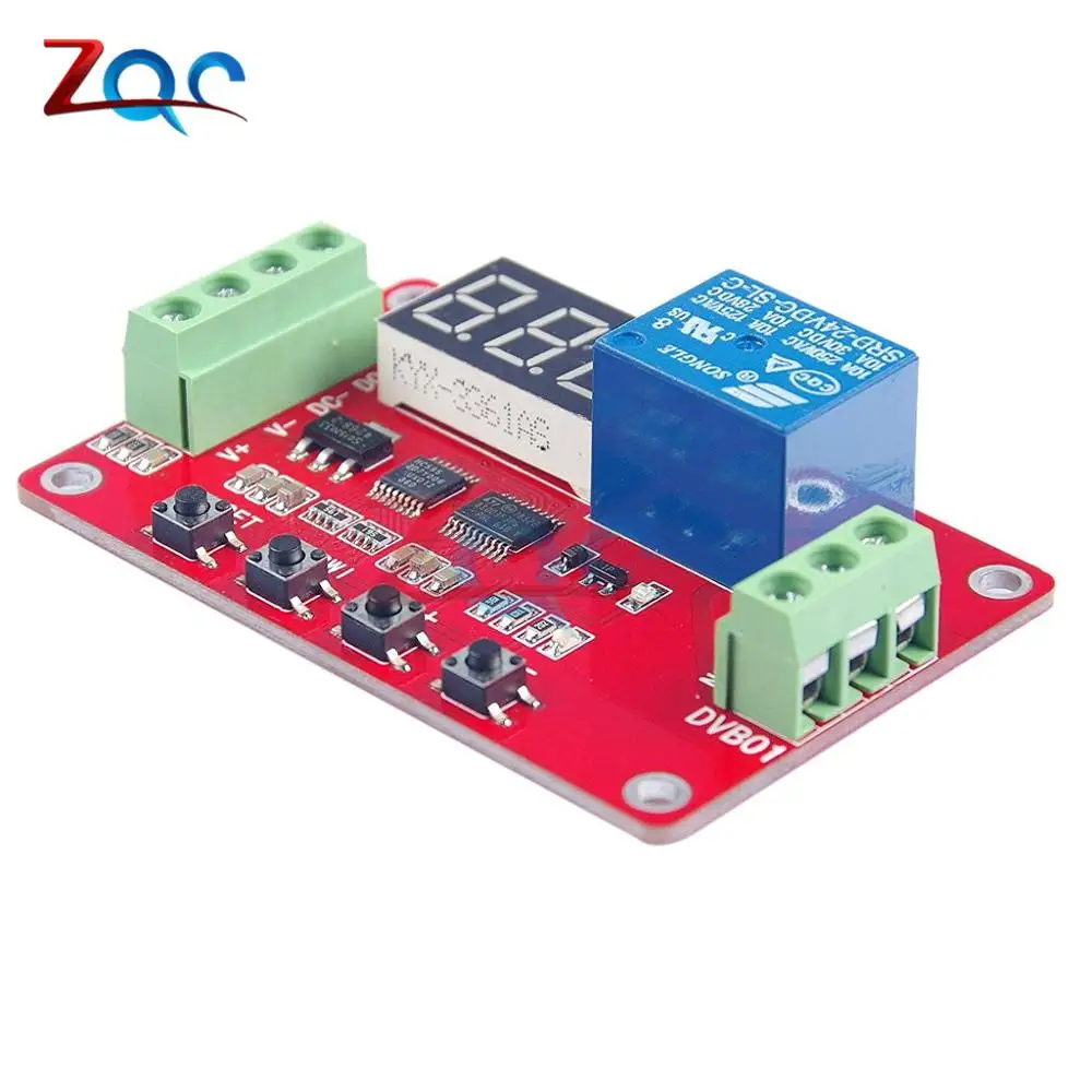 DVB01 Digital Display Window Voltage Comparator Measurement Charge Discharge Monitor Dual Limit Comparison Test DC 5V 12V 24V |