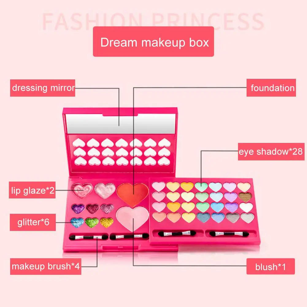 Набор для макияжа девочек детский макияж игрушка ролевых игр безопасная