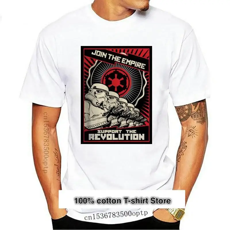 

Camiseta negra de Estados Unidos para adultos, cartel de publicidad del imperio con licencia para adultos