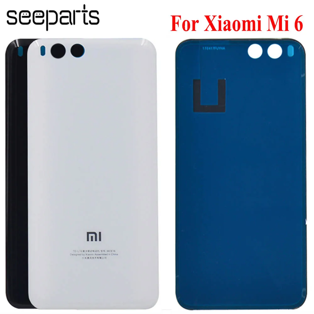 Задняя крышка для XiaoMi Mi6 защитная задняя аккумулятора замена корпуса 5 15 дюйма Mi 6