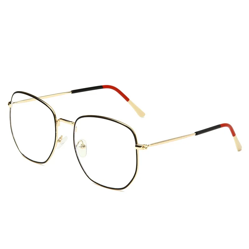 

2021 Trends Women's Glasses Computer Reading Glasses For Men Blue light Blocking Eyeglasses Men Transparent Round Metal Glasses