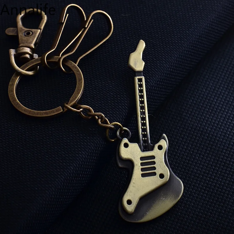 Новинка 2019 брелок для гитары креативный дизайн искусственная гитара Модный