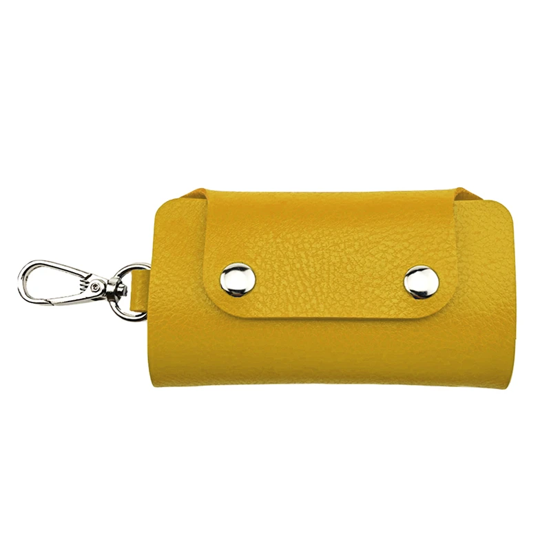 Yellow ETya, Модный женский и мужской лазерный держатель для ключей, сумки, ПВХ, прозрачный, унисекс, автомобильный брелок для ключей, кошелек, органайзер, сумка - Цвет: Yellow