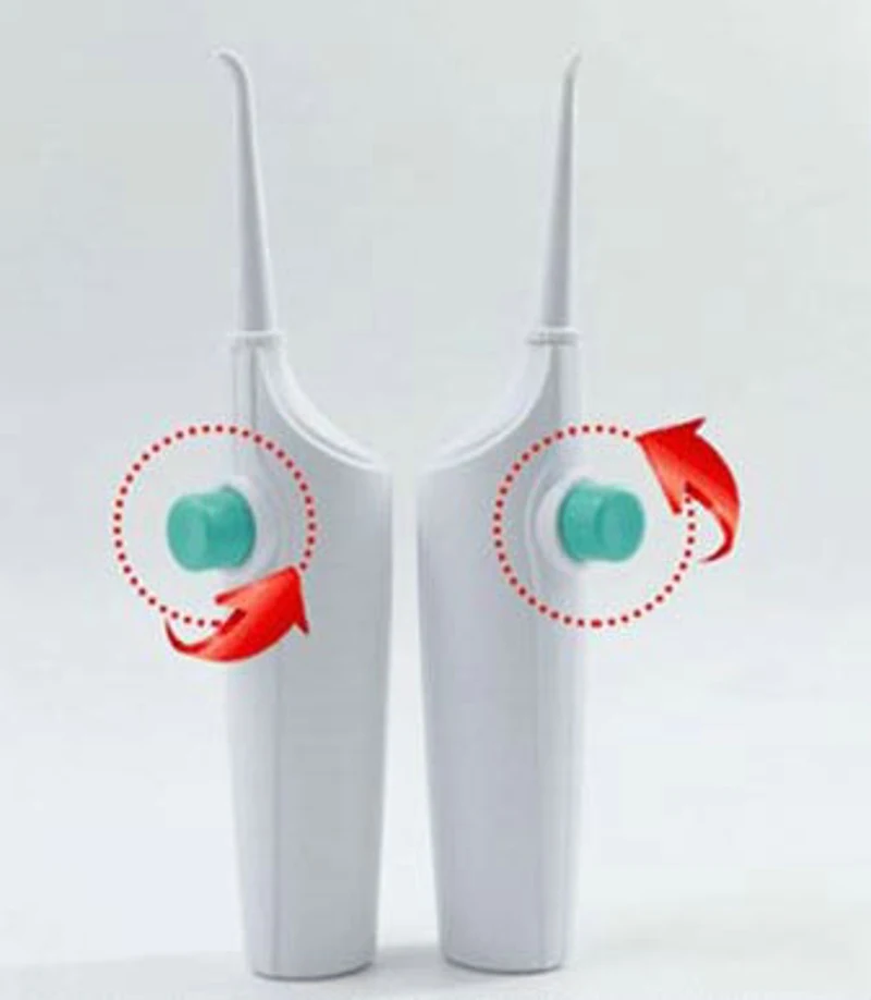 

water jet flosser Manual Oral Dental Spa Water For Flosser Pick Jet Interdental Tooth Cleaner Remove Debris Travel Portable