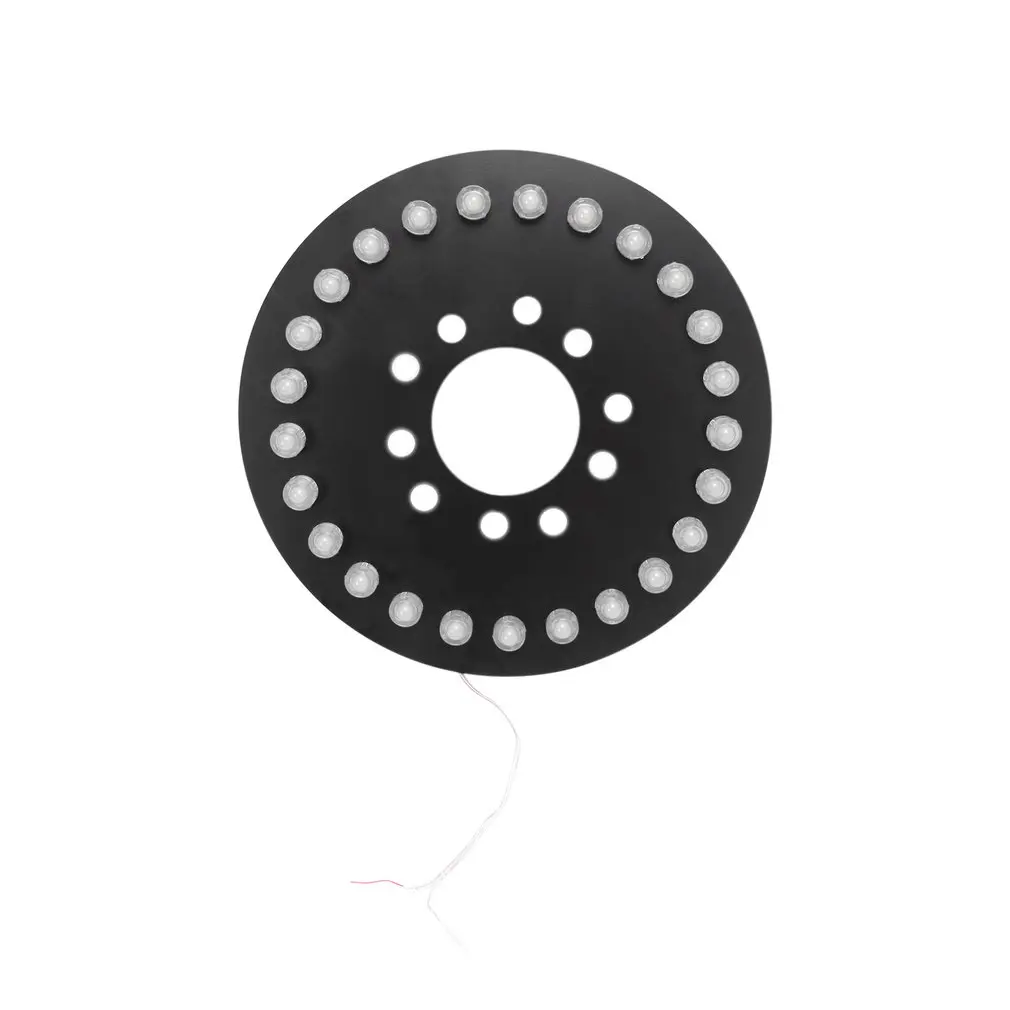 

12.5-Inch Round Spare Tire Light Third LED Brake Light Car-styling Tail Wheel Signal Lamp For Jeep Wrangler 1986-2017