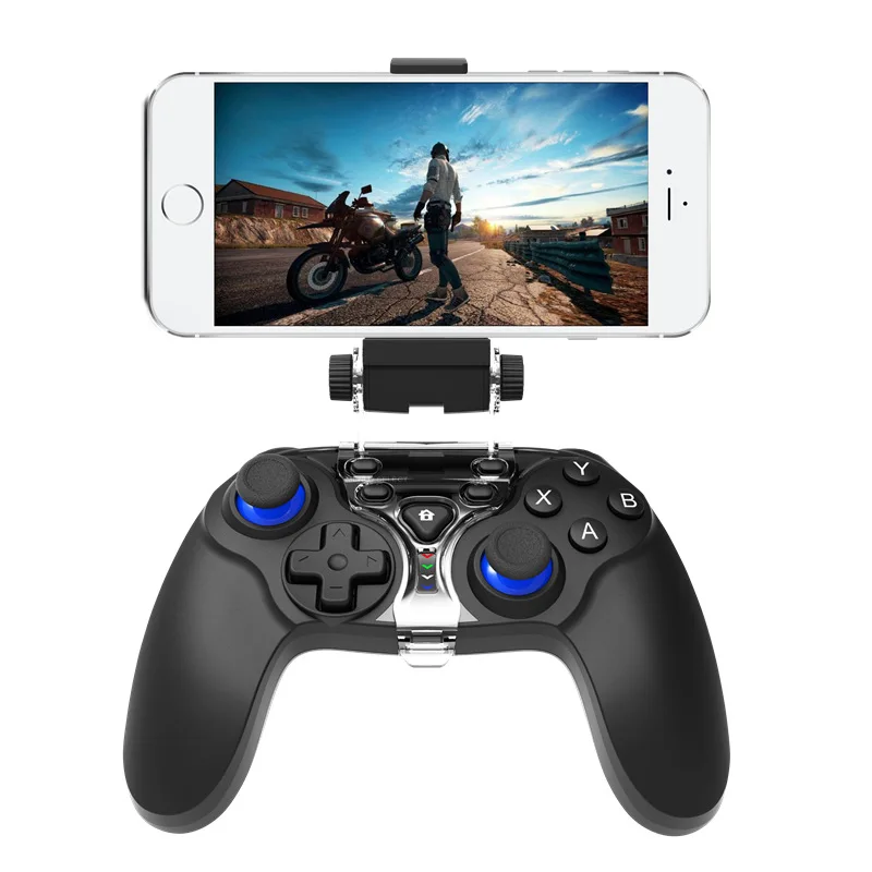 

Bluetooth 4.0 Wireless Game Controller Gaming Joysticks Joypads for Android/IOS Mobile Phone Support MFI Games/Holder/USB Cable