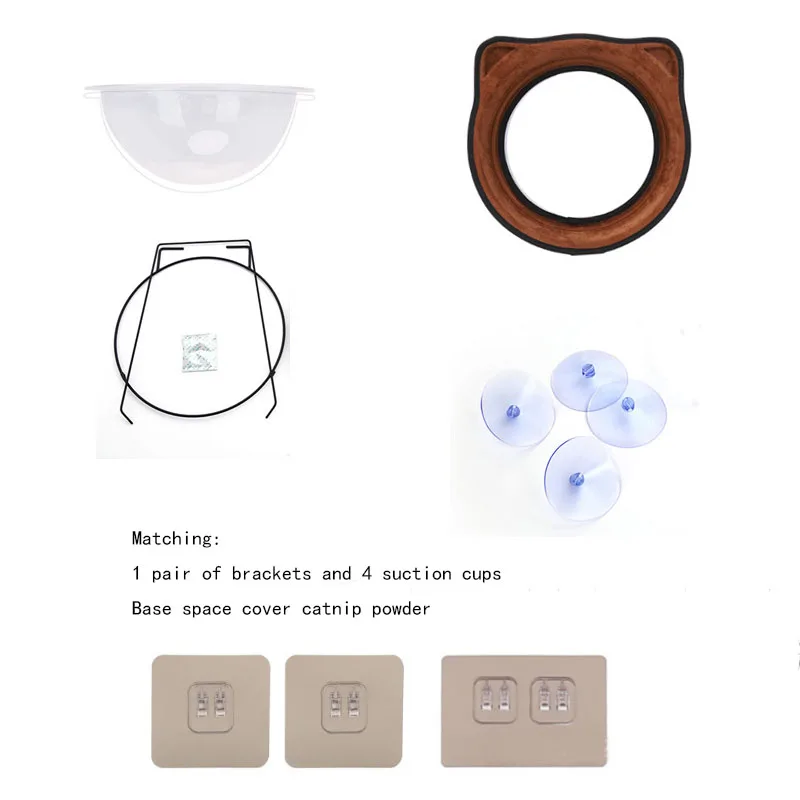 

Cat Nest Space capsule Suction cup cat hammock Cat hanging litter Hanging bed Basking in the sun Window sill litter Cat toys P