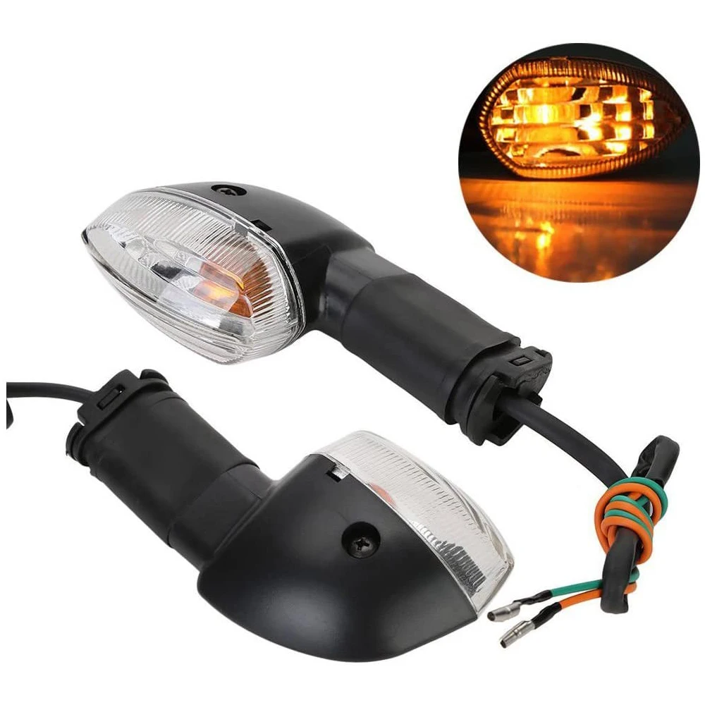 

Amber Turn Signal Light Indicator Blinker Lens For Yamaha YZF FZ1 FZ6 R1 R6