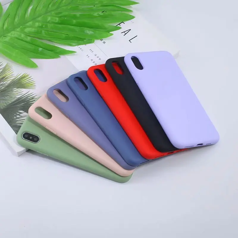 Жидкий силиконовый чехол для huawei P30 P20 Pro mate 20 Роскошный шелковистый мягкий ТПУ