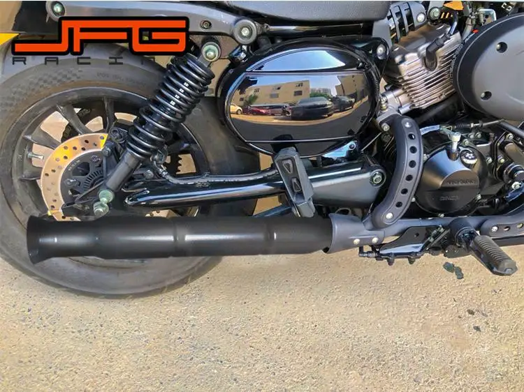 

Motorcycle Universal Megaphone Exhaust Pipes Mufflers For Harley Touring Bagger Models Dresser Road King Electra Glide BMW