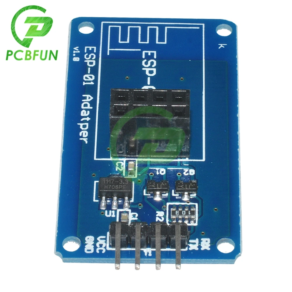 Модуль беспроводного последовательного адаптера Wi-Fi ESP8266 ESP-01 3 В 5 выключатель
