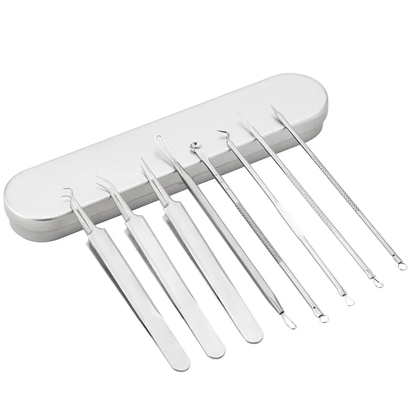 

1 Set Acne Removal Needle Stainless Steel Pimple Blackhead Remover Tool Blemish Face Skin Care Beauty Facial Pore Cleaner
