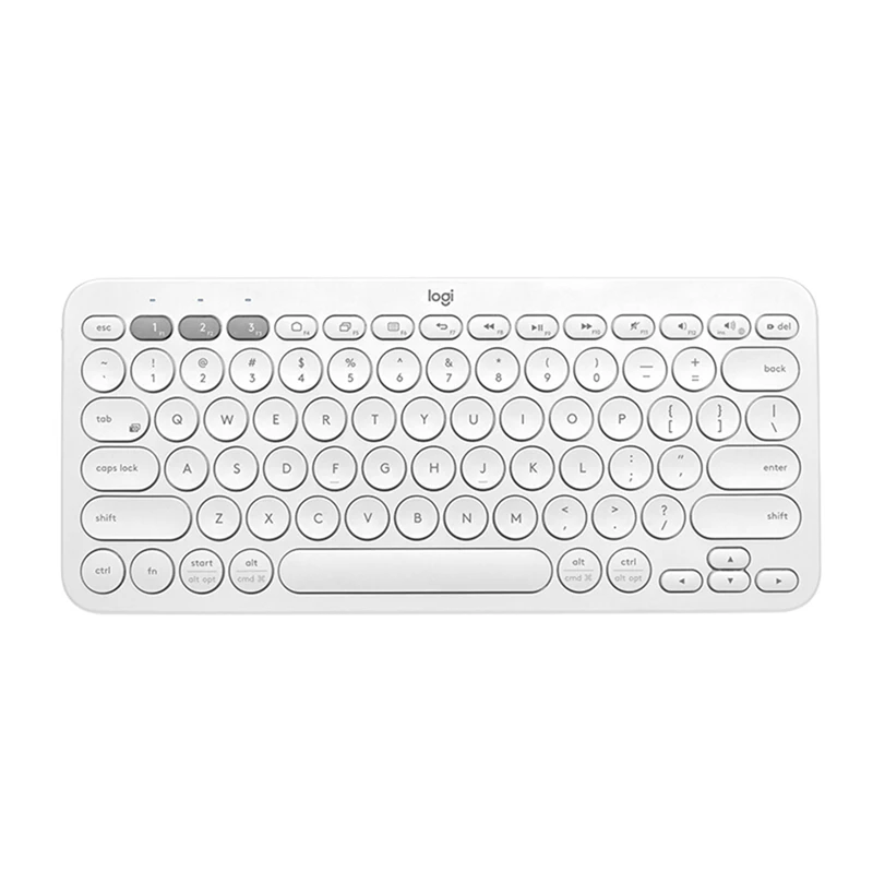 Многофункциональная Bluetooth беспроводная клавиатура для Mac, K380, хром, Windows, ультра-тонкая клавиатура для планшета, для iPhone, iPad, Android