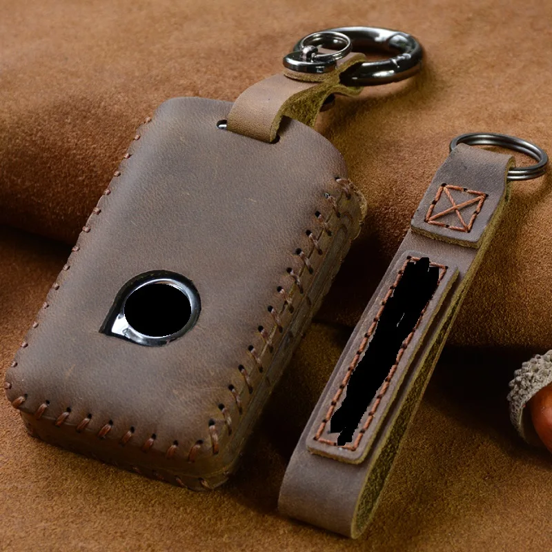 Мужская обувь ручной работы из натуральной кожи чехол для автомобильного смарт