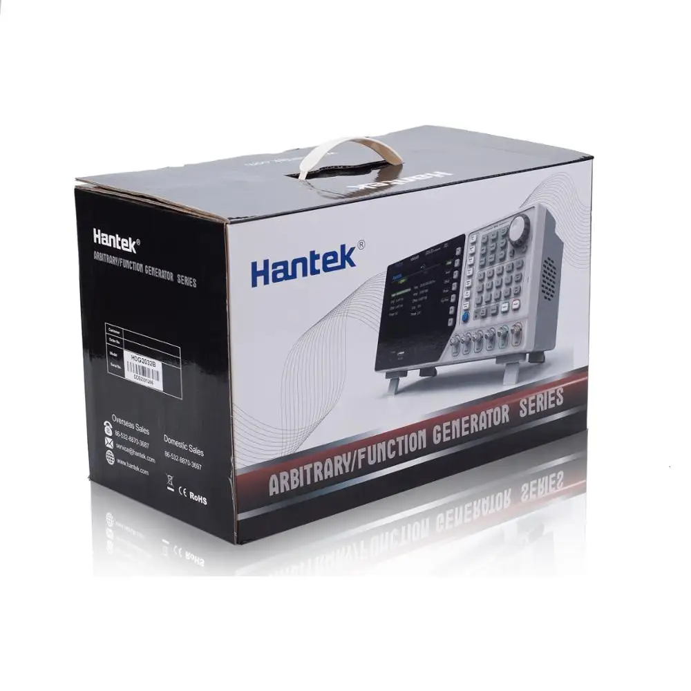 

Hantek HDG2032B Digital DMM Function Arbitrary Waveform Signal Generator 30MHz 2 Channels 64M Memory Depth 250MSa/s Sample Rate