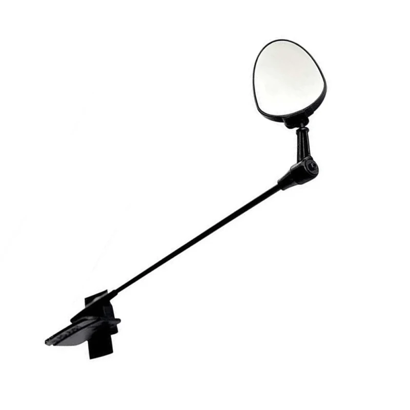 

Bike Helmet Rear View Mirror 360-degree Adjustable Rotatable Riding Black Bicycle Rearview Mirror Bike Parts Cycling Accessories