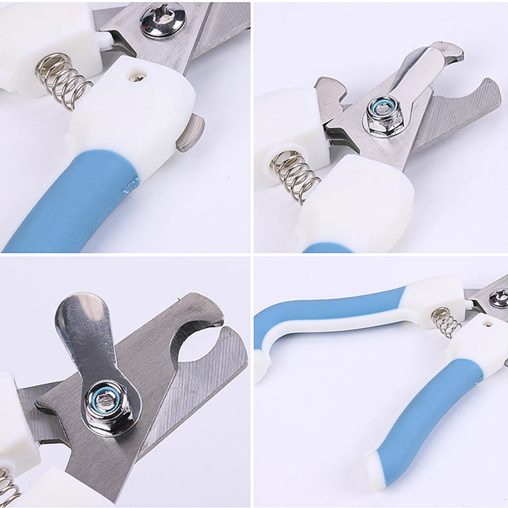 

Professional Pet Nail Clippers Dog Cat Stainless Steel Two-color Nail Clippers Convenient Beauty Cleaning Supplies VOW Pets