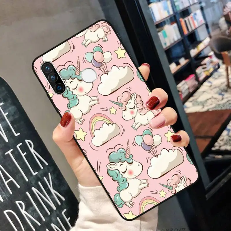 

Rainbow Printing Unicorn Phone Case for Xiaomi Redmi 4X 5A 5 6 6A 7 7A 8 8A 9 PLUS NOTE 4 8 9 PRO T Fundas Cover Mi