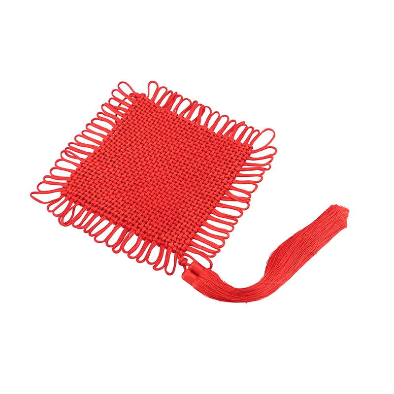 Бахромой челки с цветами и бахромой китайский узел-кисточка для ламп горячая