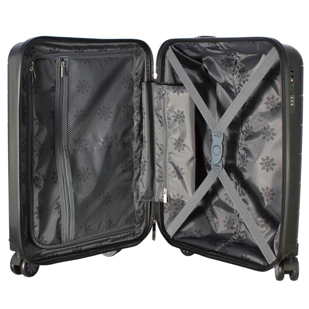 Travel Bags PROFFI#003 PT1012 suitcase valise on wheels traveling for men women journey trips |