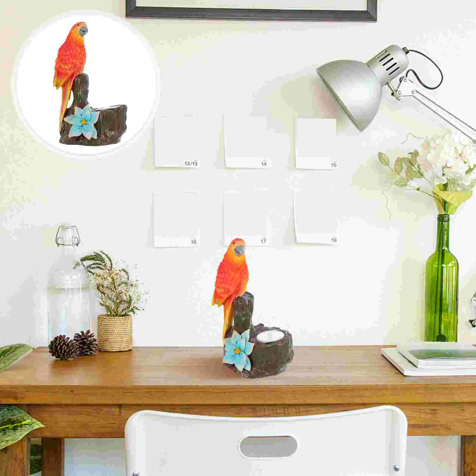

1Pc Bird Shape Solar Light Creative Household Decor Light Garden Landscape Lamp