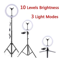 led ring light with tripod for phone with ring light rim for mobile round ring lamp for selfie ringh light for video shooting